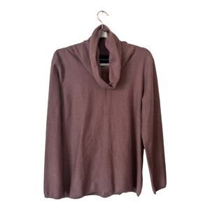 Calvin Klein Dusty Pink Cowl Neck Sweater, size Large